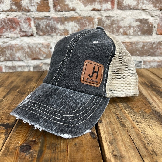 JH Ball Cap - Gray/Tan