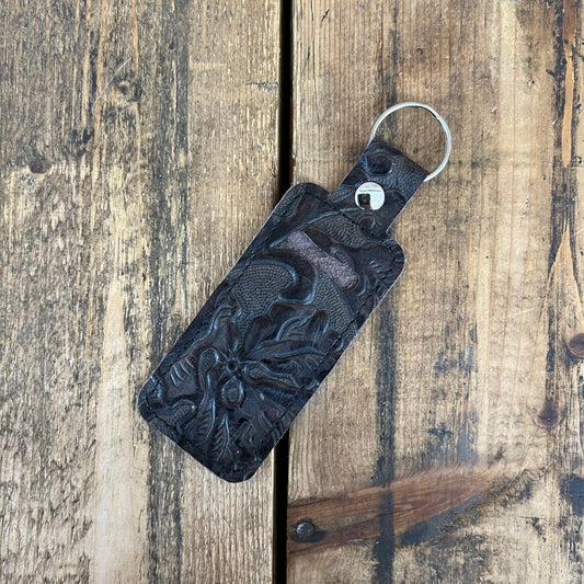 Lip Balm Holder - Brown/Brown