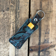 Lip Balm Holder - Teal w/ Rose Gold - Jill's Homestead