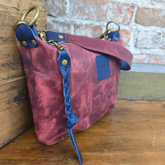 Livingston Mini - Limited Ed. Red + Cobalt - Jill's Homestead