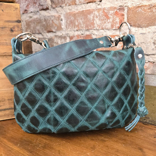 Livingston Mini - Quilted Teal