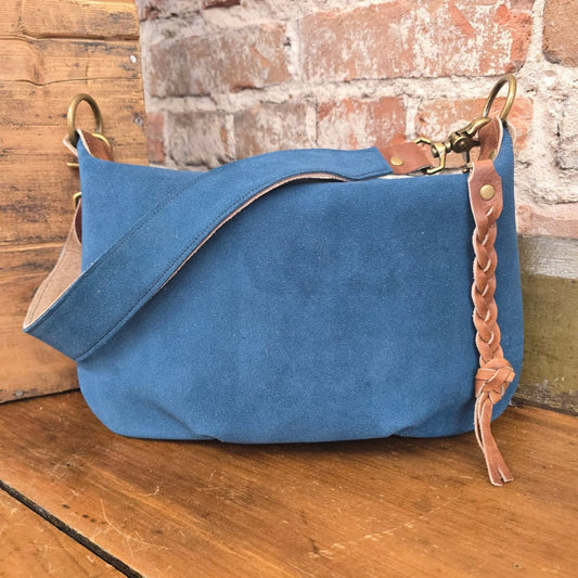Livingston Mini - Turquoise Suede