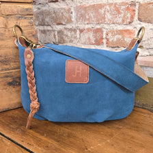 Turquoise Suede