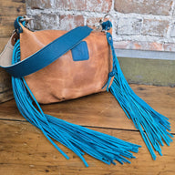 Livingston Mini (Turquoise/Amaretto) 11488 - Jill's Homestead