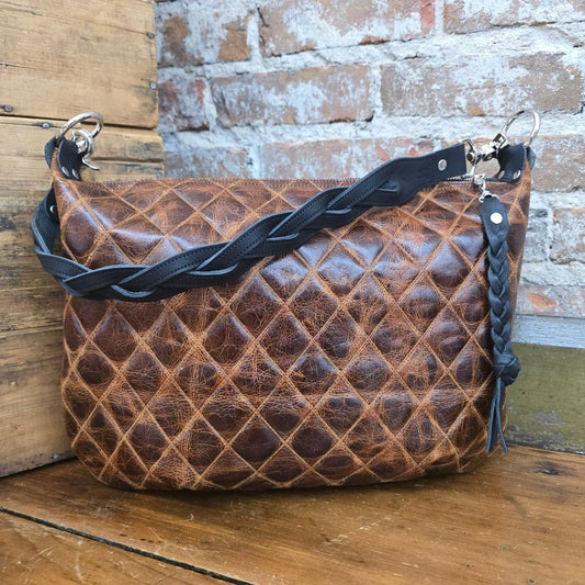 Livingston - Quilted Caramel