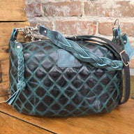 Livingston - Quilted Teal - Jill's Homestead