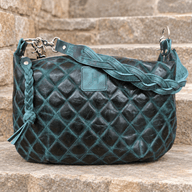 Livingston - Quilted Teal - Jill's Homestead
