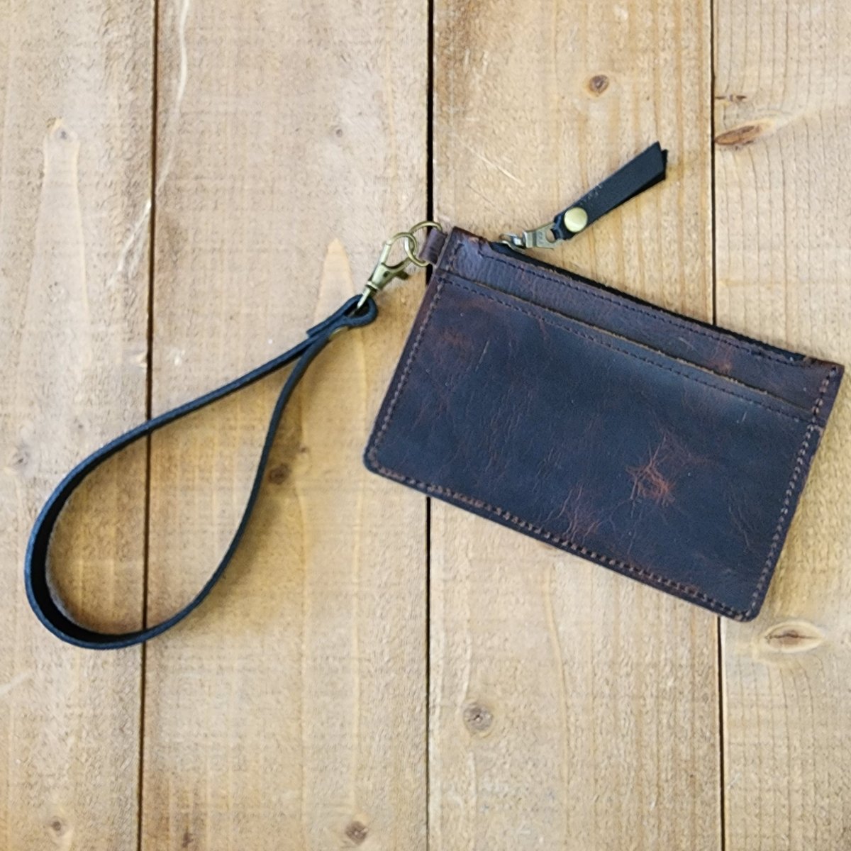 Modesto Clutch - Chestnut - Jill's Homestead