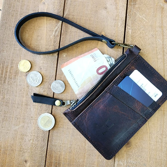 Modesto Clutch - Chestnut