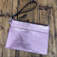 Nashville Clutch - Metallic Pink - Jill's Homestead