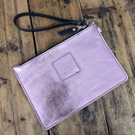 Nashville Clutch - Metallic Pink - Jill's Homestead
