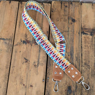 Nylon + Leather Adjustable strap - Multi Colored - Jill's Homestead