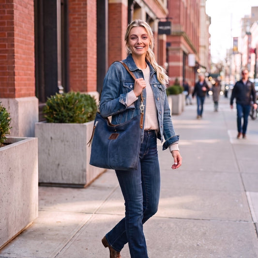 Outrider - Navy Suede - Jill's Homestead