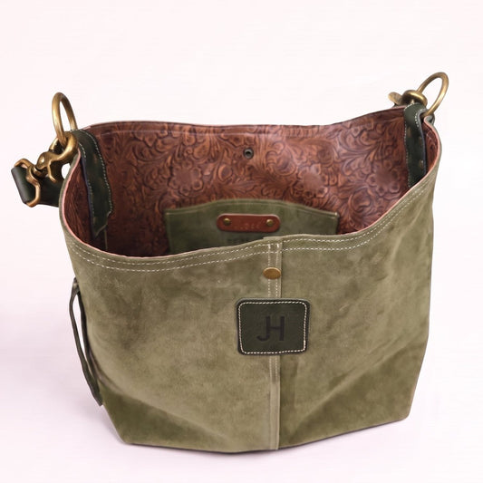 Outrider - Olive Suede - Jill's Homestead