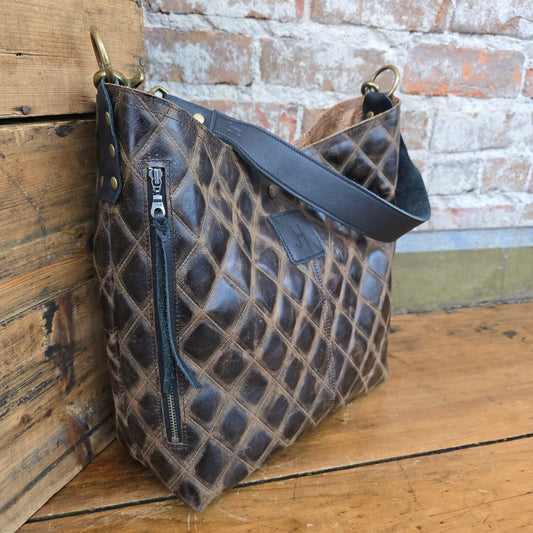 Outrider - Quilted Walnut - Jill's Homestead