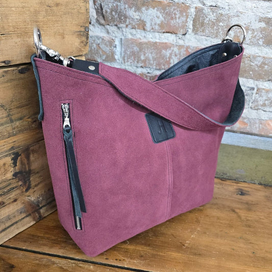 Outrider - Red Velvet Suede - Jill's Homestead