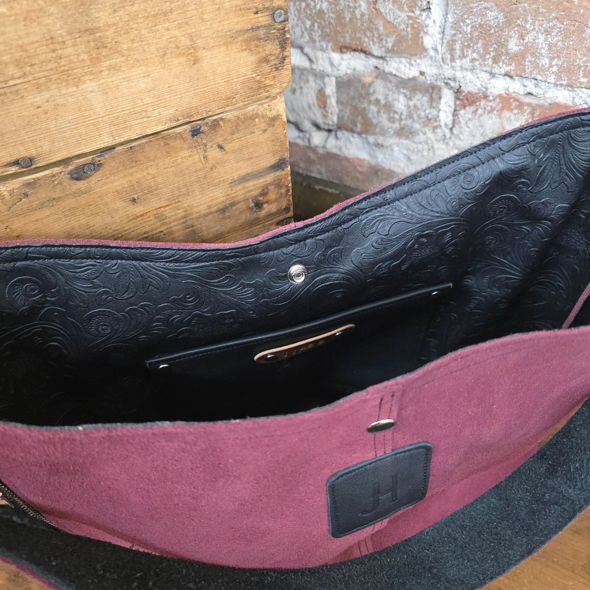 Outrider - Red Velvet Suede - Jill's Homestead