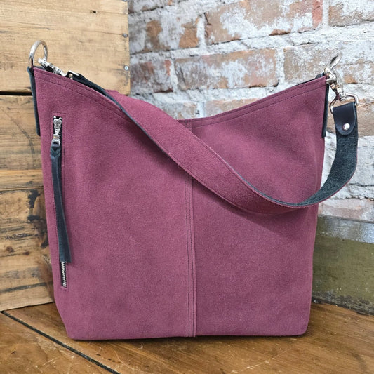 Outrider - Red Velvet Suede