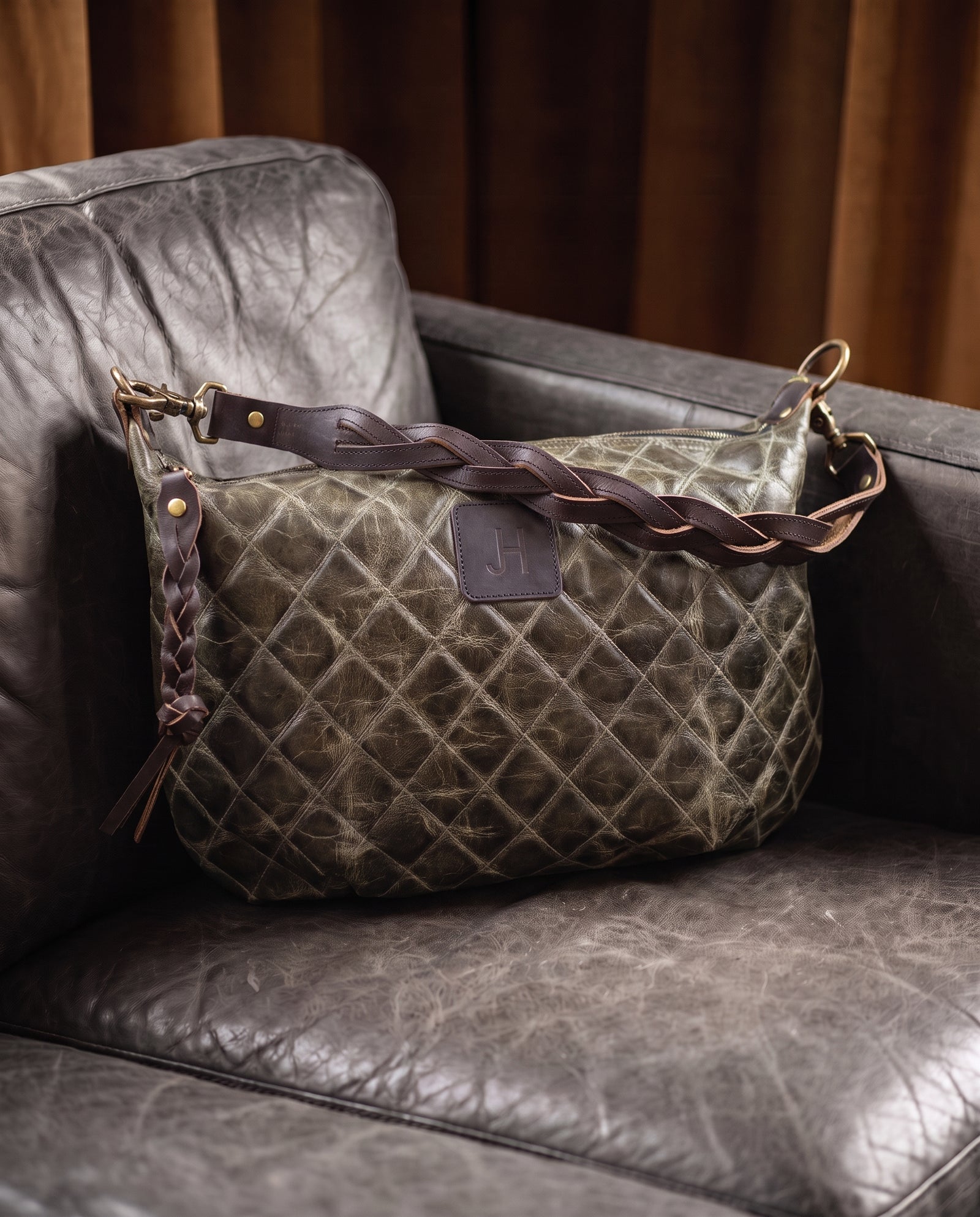 Livingston - Quilted Basil