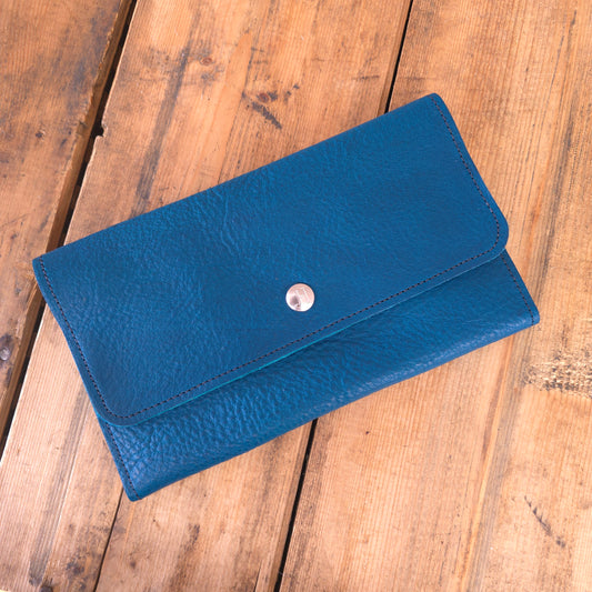 Trifold Wallet - Turquoise