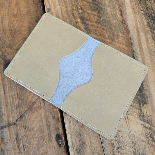 Cowhide Card Holder (Cream)