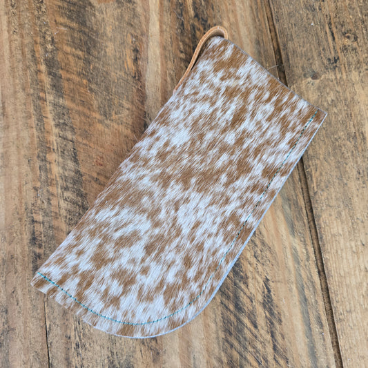 Cowhide Glasses Sleeve