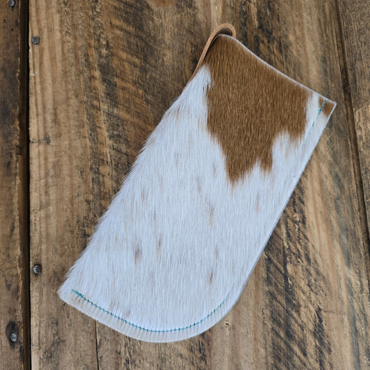 Cowhide Glasses Sleeve