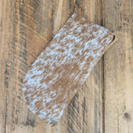 Cowhide Glasses Sleeve