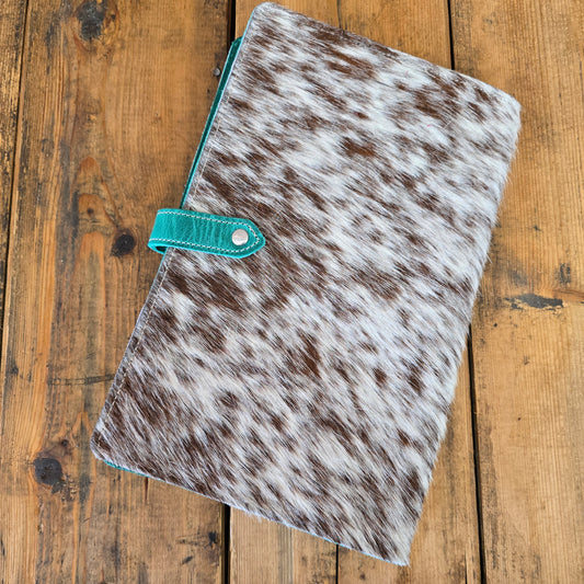 Cowhide Notebook Cover (Mediterranean)