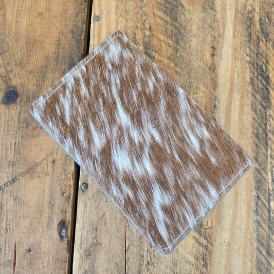 Cowhide Card Holder (Poolside)