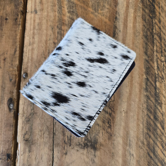 Cowhide Card Holder (Plum)