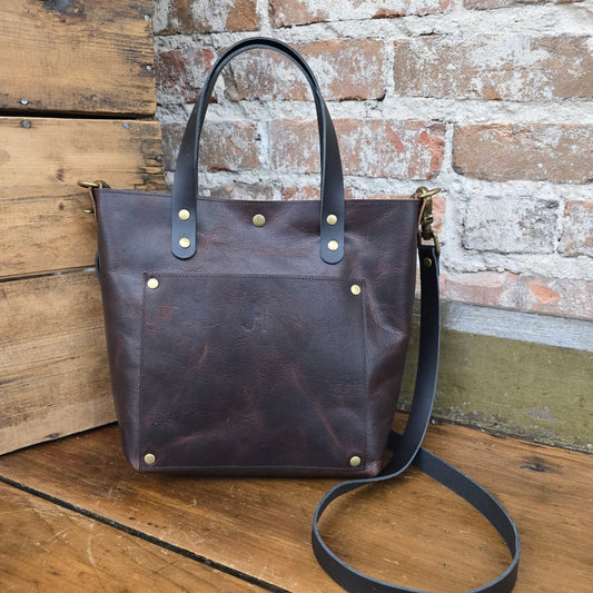 Shorty Tote - Chestnut - Jill's Homestead