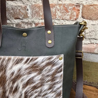 Shorty Tote (Moss) 11373 - Jill's Homestead