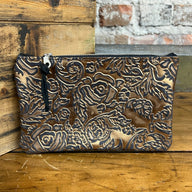 Small Catchall - Gunmetal Copper Roses/Black - Jill's Homestead