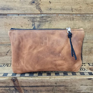 Small Cowhide Catchall (Amaretto) - Jill's Homestead