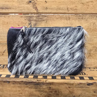 Small Cowhide Catchall (Magenta) - Jill's Homestead
