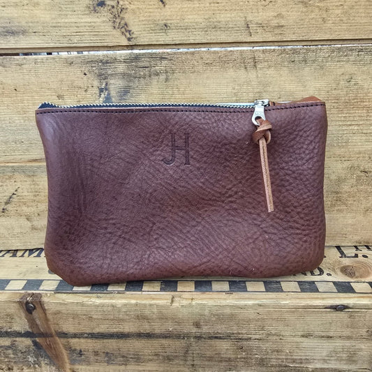 Small Cowhide Catchall (Siena)