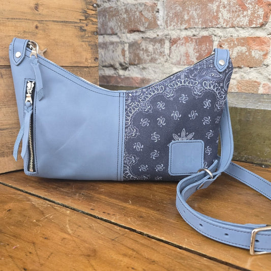 Tapadero - Blue Bandana + Denim - Jill's Homestead