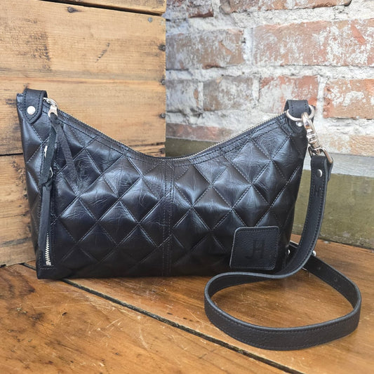 Tapadero - Quilted Black - Jill's Homestead