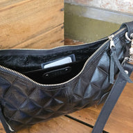 Tapadero - Quilted Black - Jill's Homestead