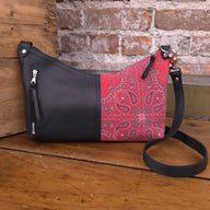 Tapadero - Red Bandana + Black - Jill's Homestead