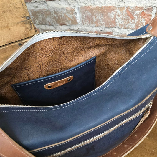 The Bozeman - Dark Denim + Whiskey - Jill's Homestead