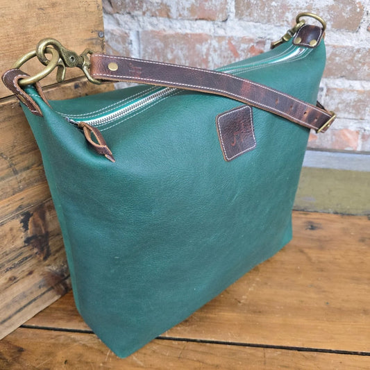 The Bozeman - Kelly Green + Chestnut