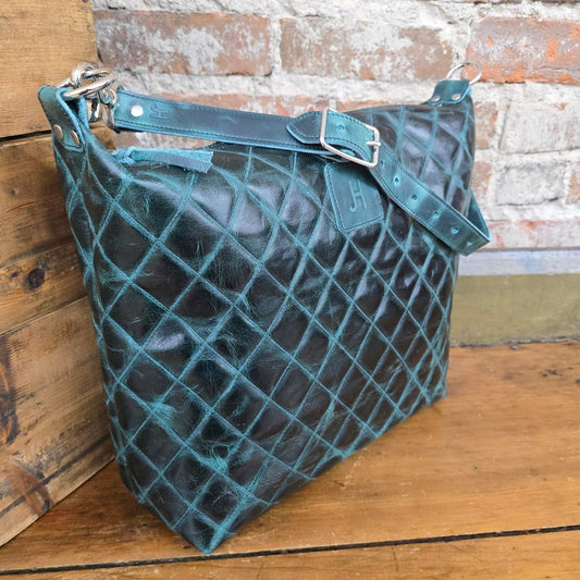 The Bozeman - Quilted Teal
