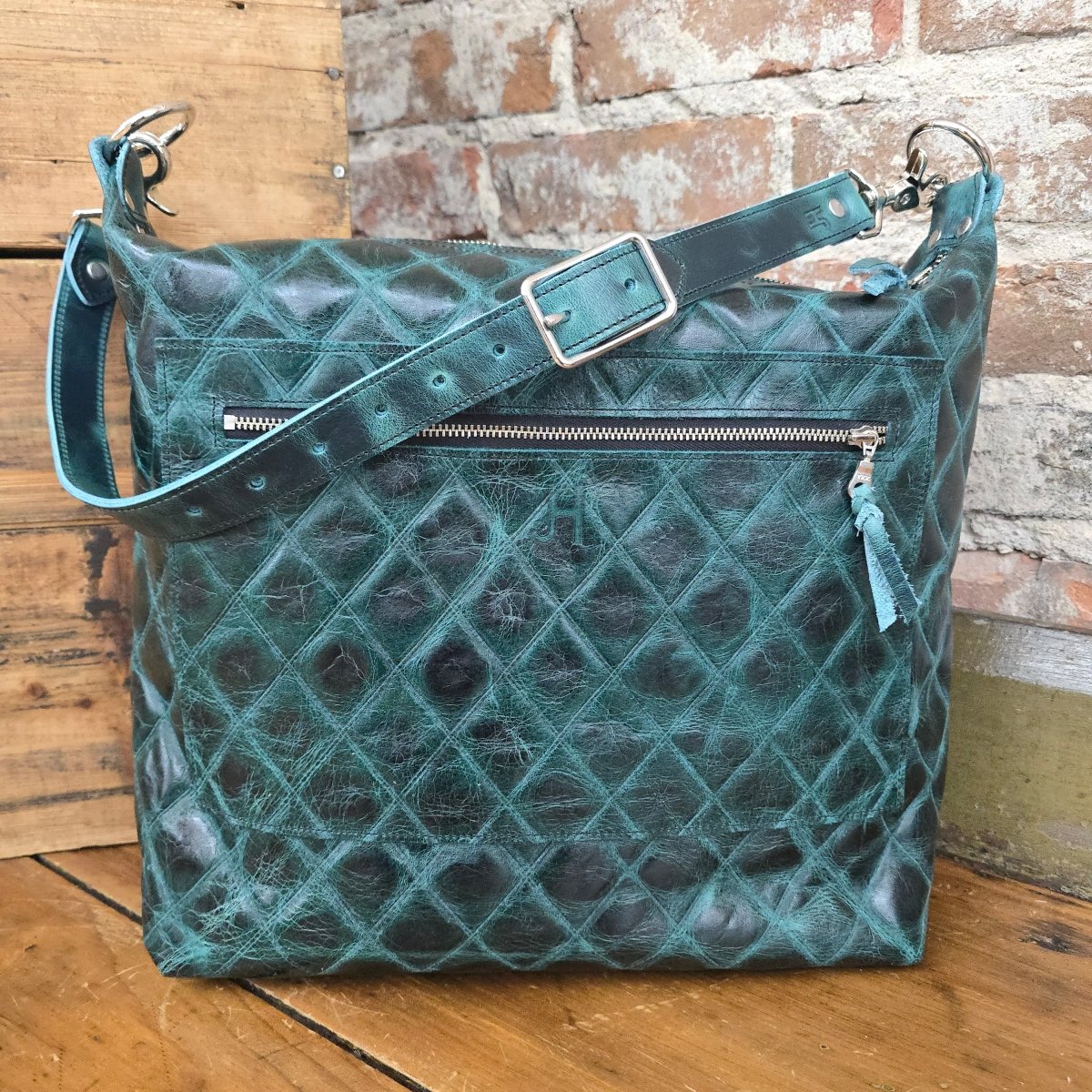 The Bozeman - Quilted Teal - Jill's Homestead