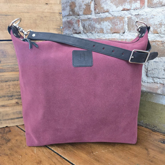 The Bozeman - Red Velvet Suede