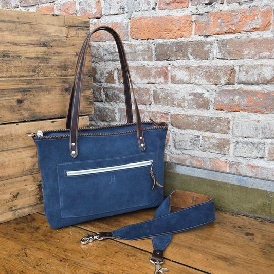 The Daisy (Navy Suede) 11072 - Jill's Homestead