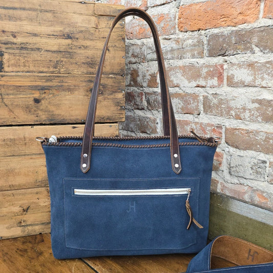 The Daisy (Navy Suede) #11072