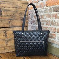 The Daisy - Quilted Black - Jill's Homestead