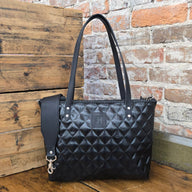 The Daisy - Quilted Black - Jill's Homestead
